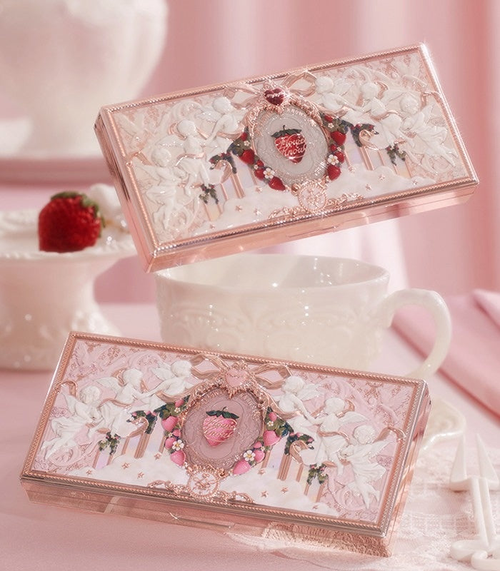 Flower Knows Strawberry Cupid Collection Full Facial Makeup Palette T5920