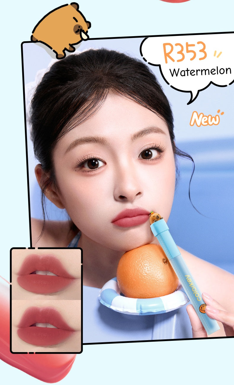 Colorkey X Orange Capybara Long-wear Lip Glaze T4710