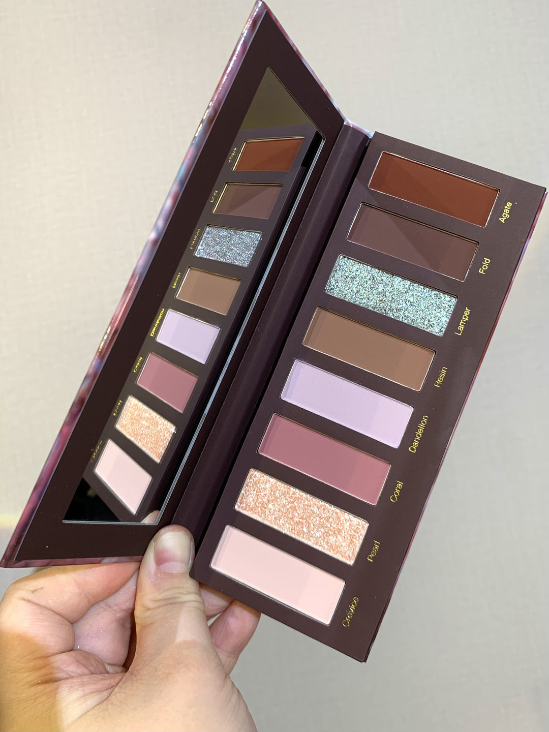 Narimi Light Brown Amber 8-Color Eyeshadow Palette (5.0) T3946