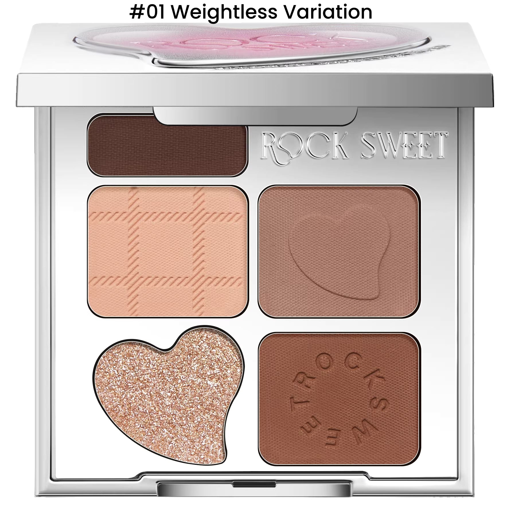 ROCK SWEET Rhythmic Fantasy Collection 5-color Eyeshadow Palette T5655