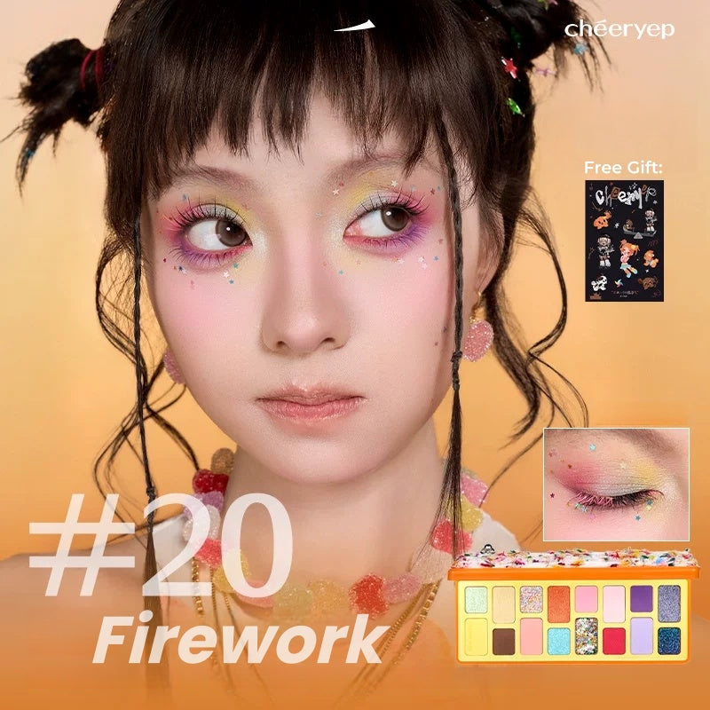 QianYan  Children's Day Collection 16-color Eyeshadow Palette T5754