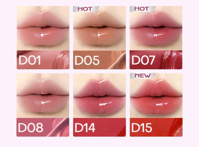 MISTINE Double-head Moist Matte & Glossy Lip Glaze (2.0) T5588