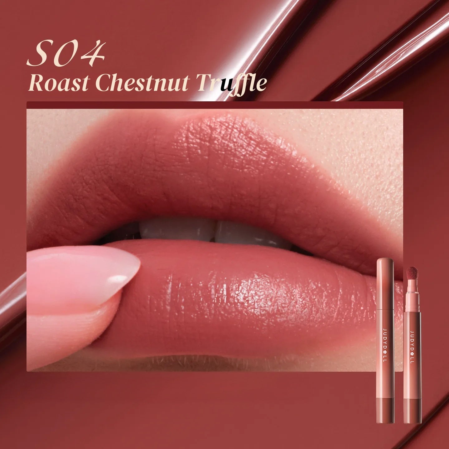 JUDYDOLL Long-wear Moist Satin Lip Cream T5981
