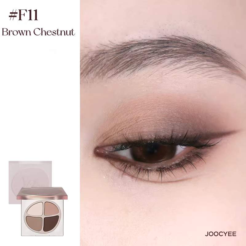JOOCYEE Long-wear 4-color Eyeshadow Palette T5514