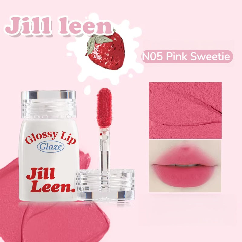 JILL LEEN Strawberry Bear Collection Silky Matte Lip Glaze T5625