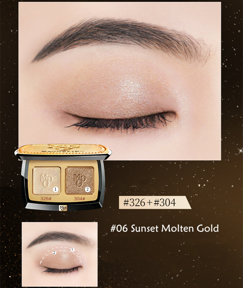 MAOGEPING Sculpture 2 & 4 Colors Eyeshadow Palette T3912