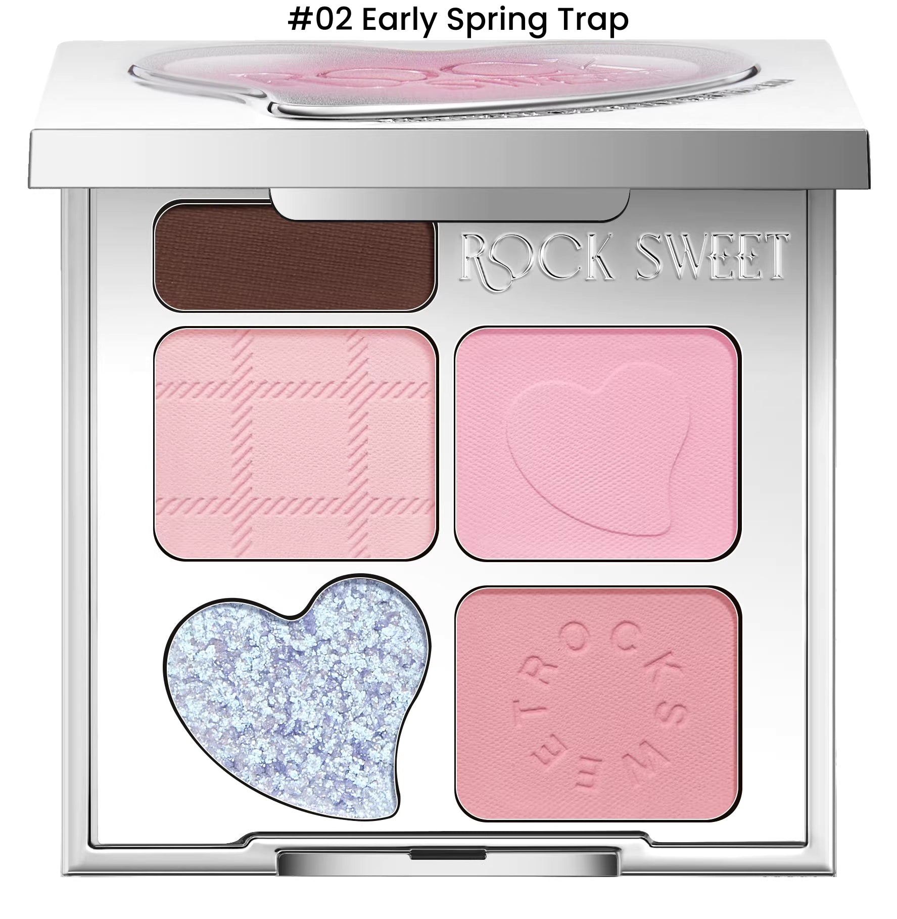 ROCK SWEET Rhythmic Fantasy Collection 5-color Eyeshadow Palette T5655