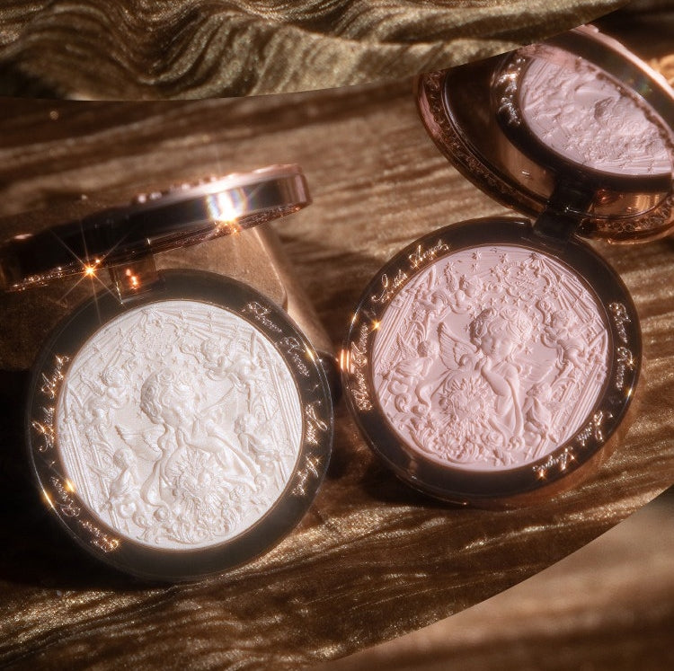 Flower Knows Little Angle Relief Highlighter Makeup Palette T5897