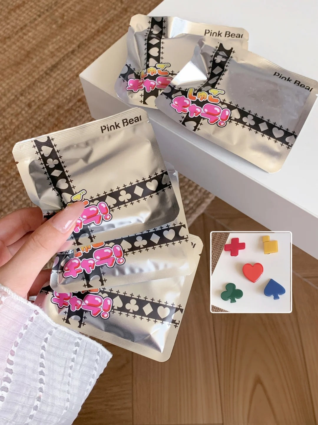 PINK BEAR X Shugo Chara! Collection Lip Gloss & Eyeliner Pen T6021