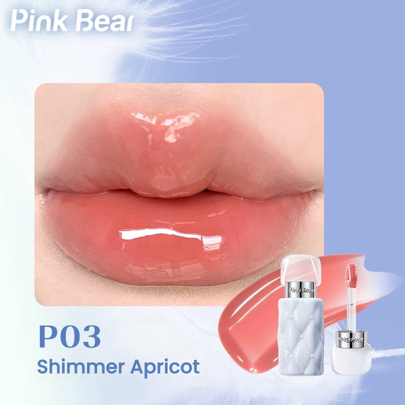 PINK BEAR Sunshine Orchard Collection Plumping Glossy Lip Gloss T5929