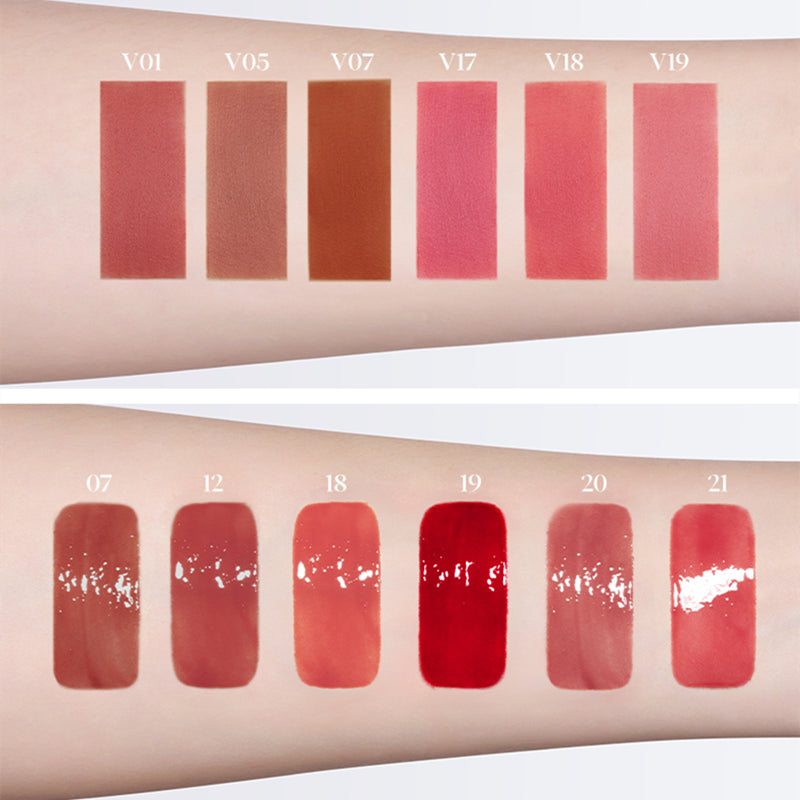 JOOCYEE Amber Double-head Matte & Mirror Lip Gloss T4095