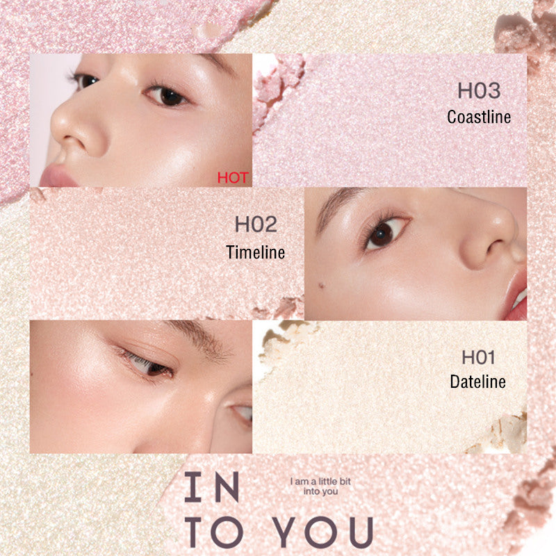 INTO YOU Matte & Pearlescent Highlighter Palette T3767
