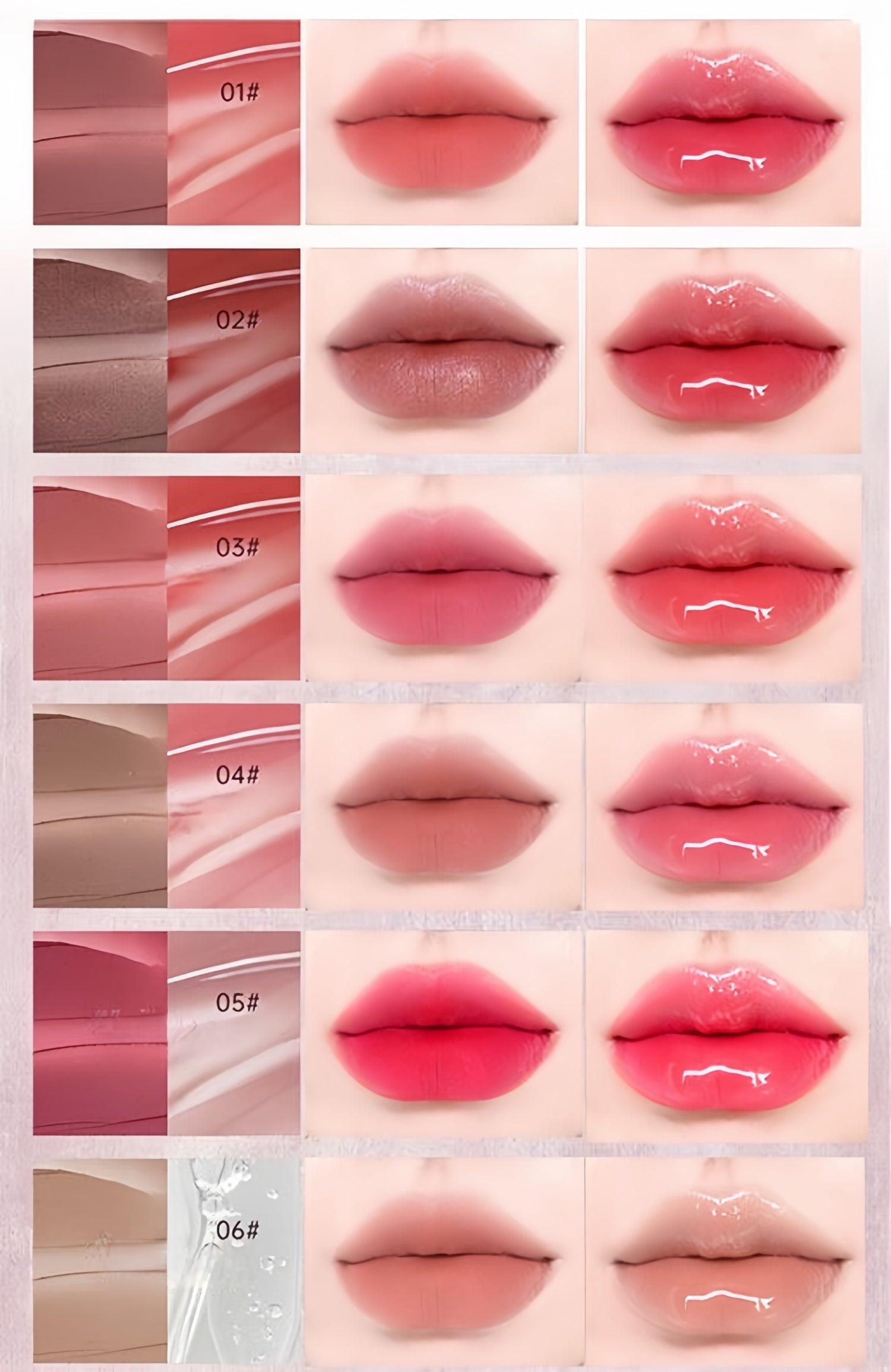 CANDY MUSE Double-head Velvet Mirror & Matte Lip Glaze T5804