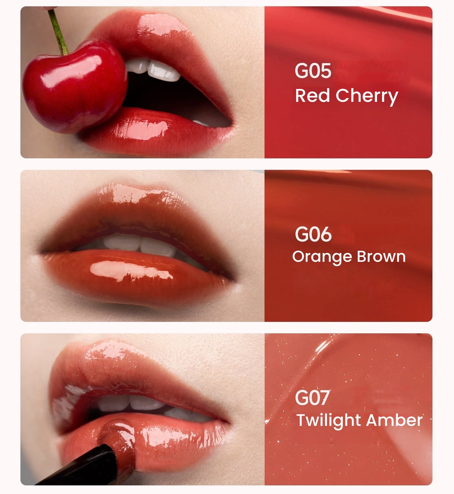 MOOEKISS Dipeptide Essence Long-wear Glossy Lipstick T5605