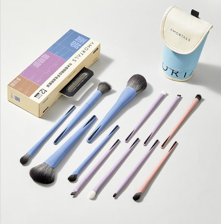 AMORTALS Work Master Collection 12 Pcs Makeup Brushes Set T5264