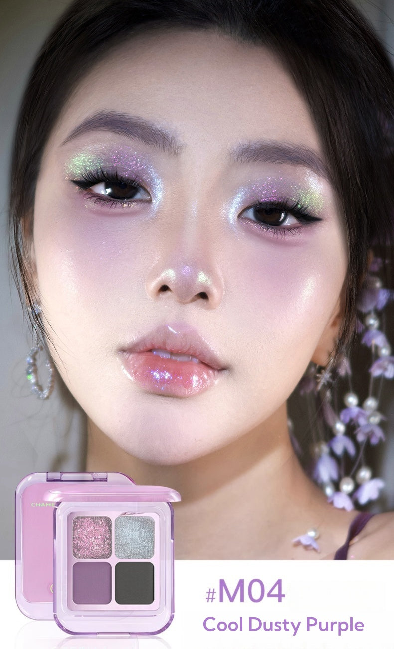 GELLA'S Color Phantom 4-color Chameleon Eyeshadow Palette T4583