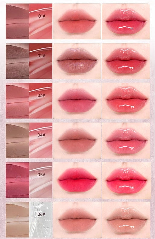 CANDY MUSE Two-color Player Double-head Lip Glaze T5804