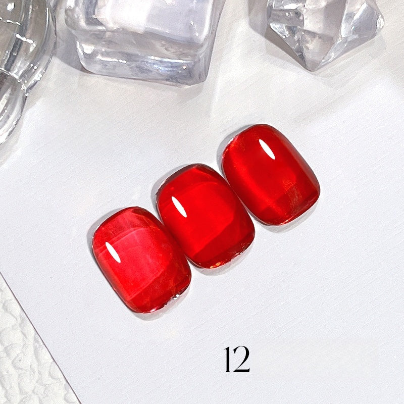 DANZHIHE 12g Rainbow Glass Gel Polish T4713