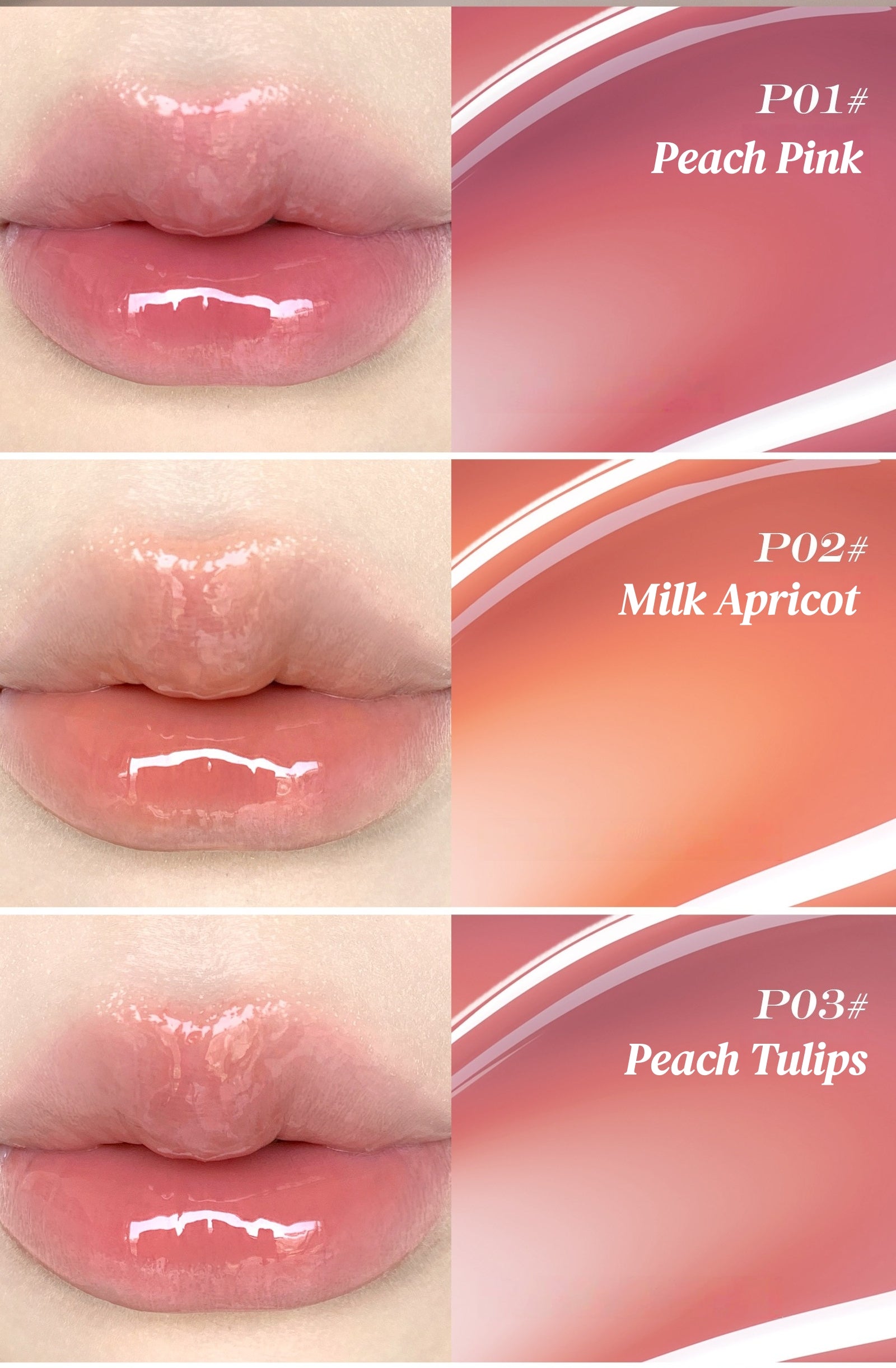FLORTTE Twin Butterfly Collection Glossy Lip Gloss T5885