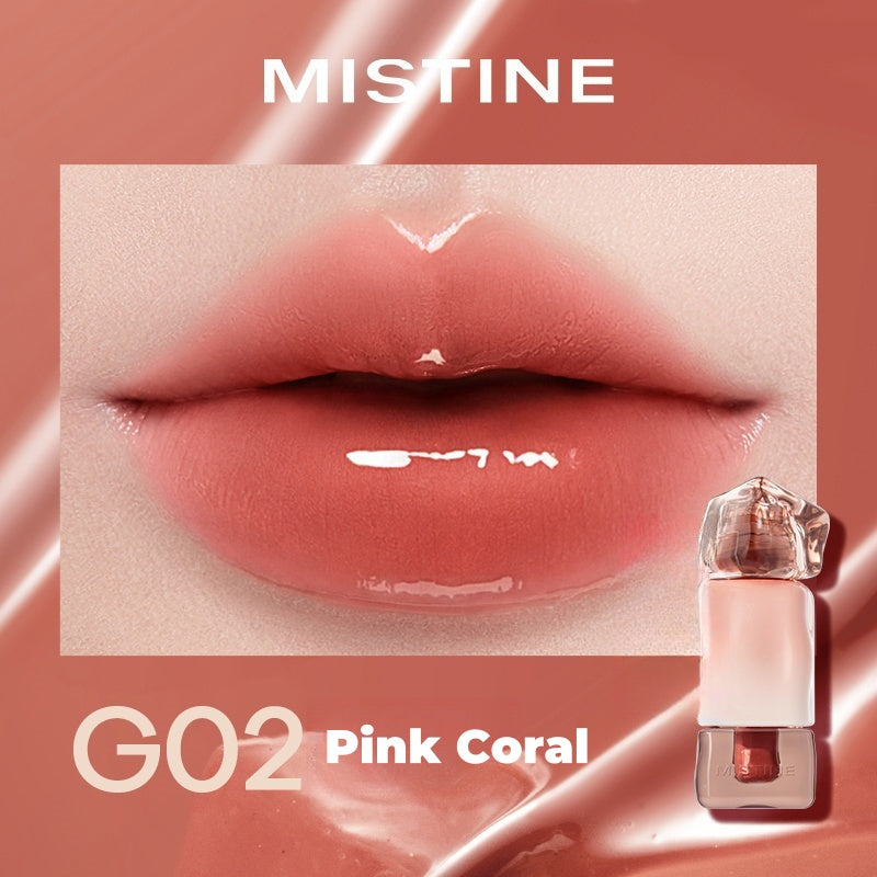 MISTINE Thai Milk Coffee Velvet Matte & Glossy Lip Glaze T4446