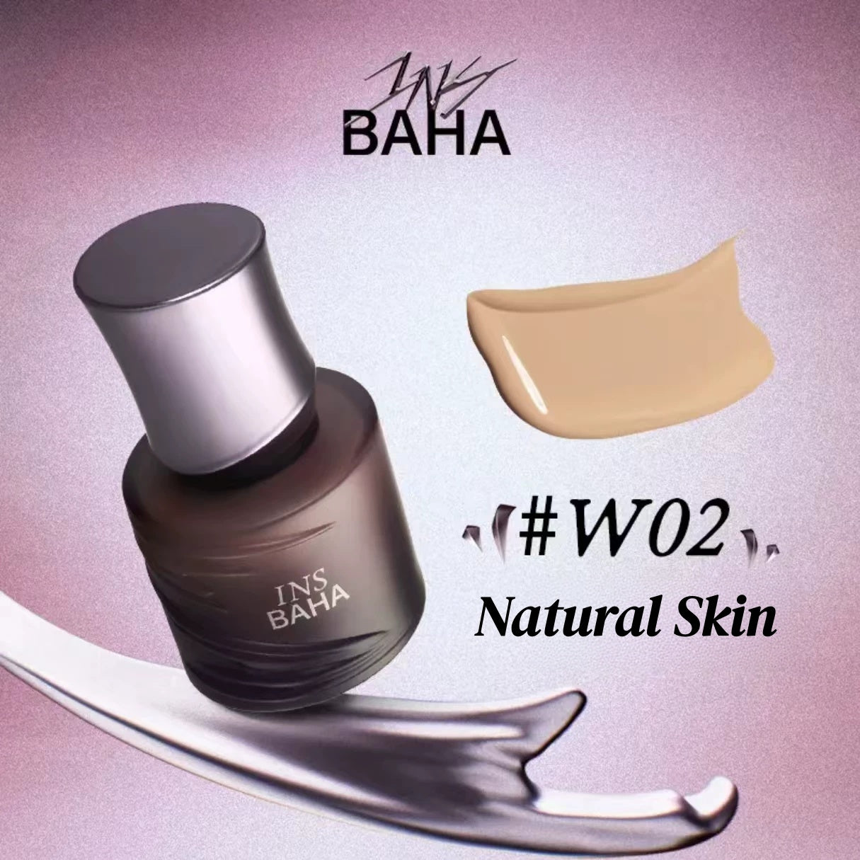INSBAHA Rebel Collection Light Long-wear Liquid Foundation T5944