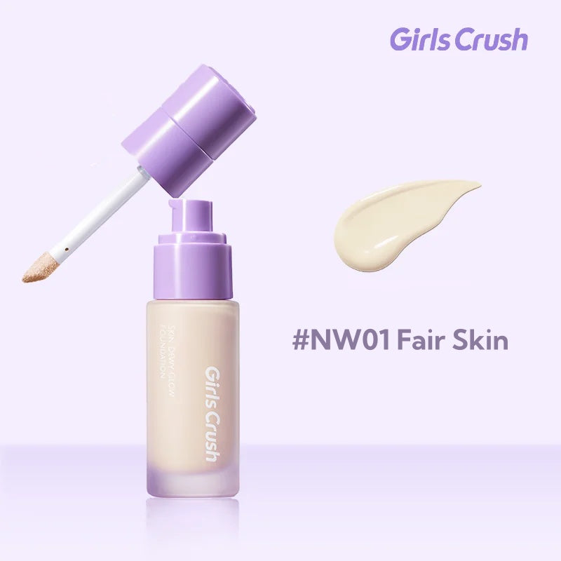 Girls Crush Moist Long-wear Concealer Liquid Foundation T6046