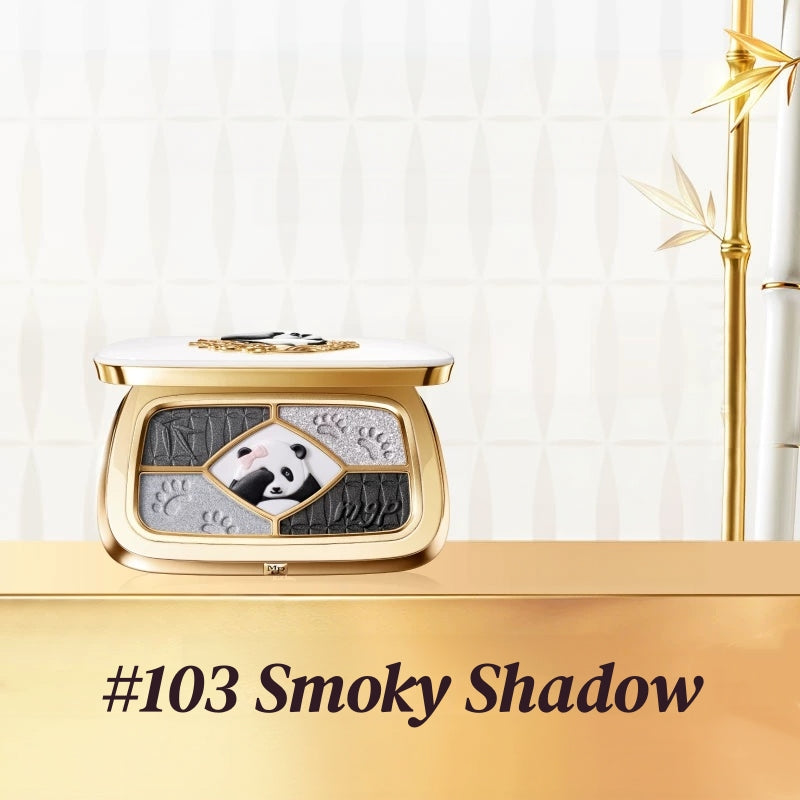 MAOGEPING X Panda Creation 4-color Eyeshadow Palette T5988