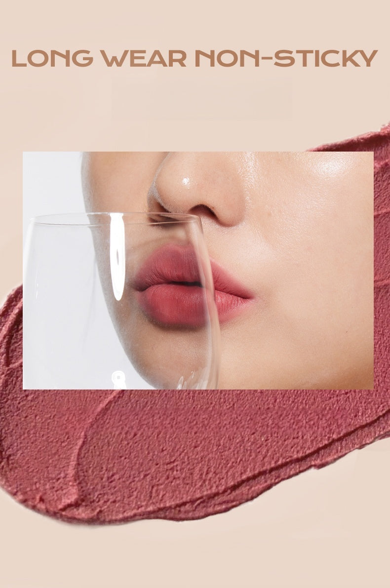 MISTINE Thai Milk Coffee Velvet Matte & Glossy Lip Glaze T4446