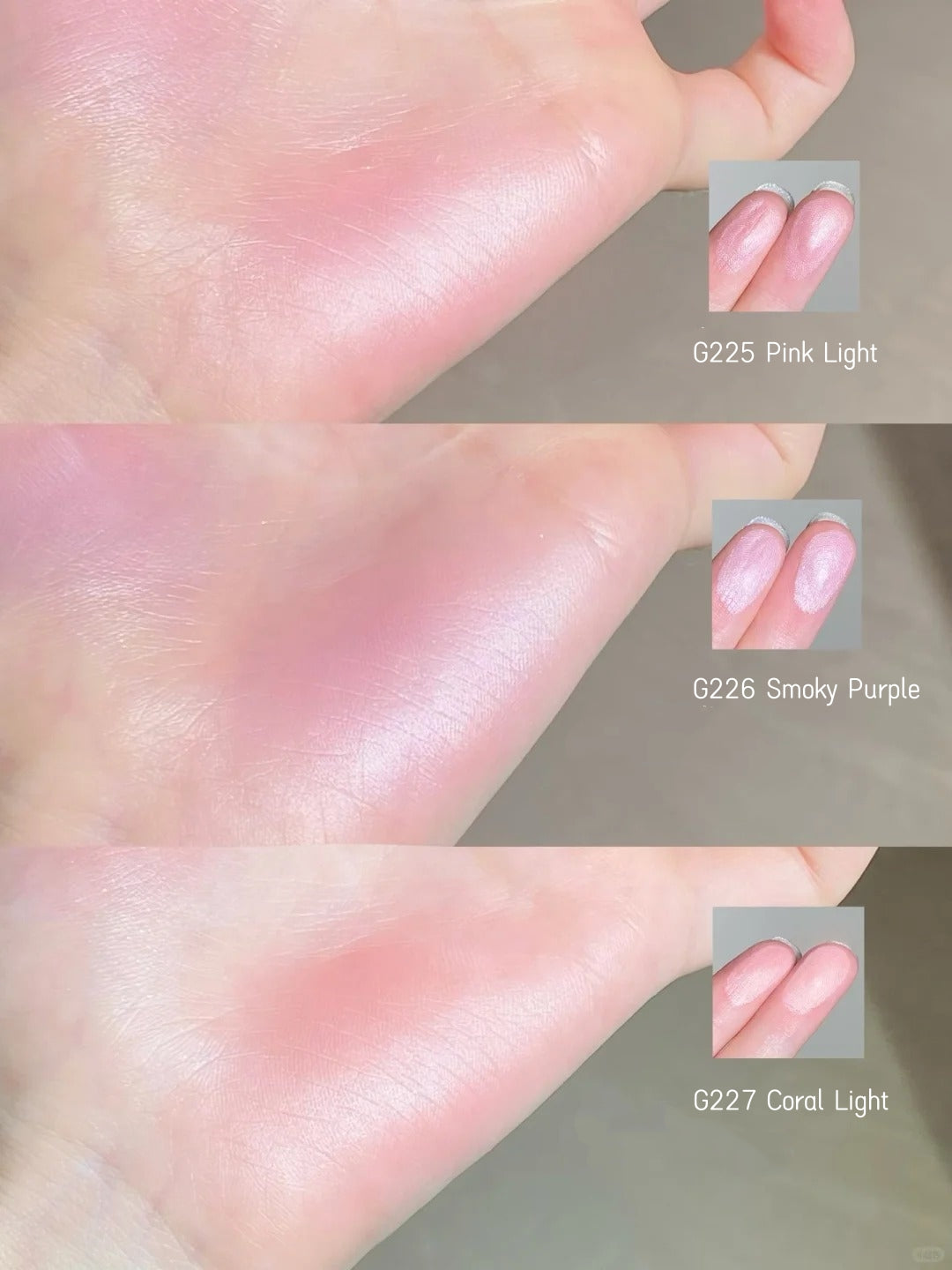 Joocyee Aura Glaze Collection Blusher & Highlighter & Lip Gloss T4916