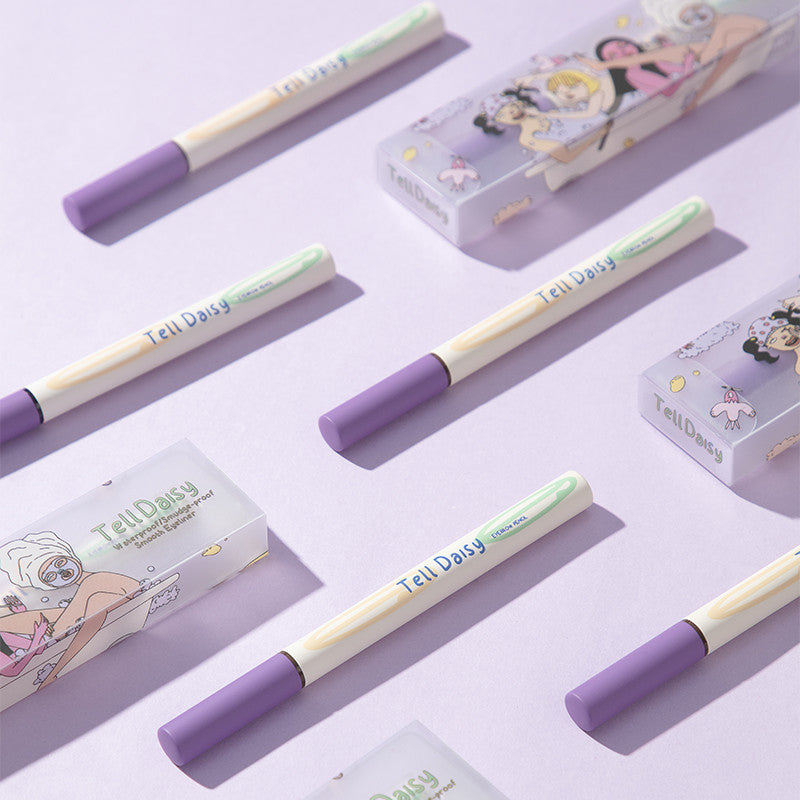 TellDaisy Waterproof Smooth Ultra-fine Quick-drying Eyeliner Pen T3724