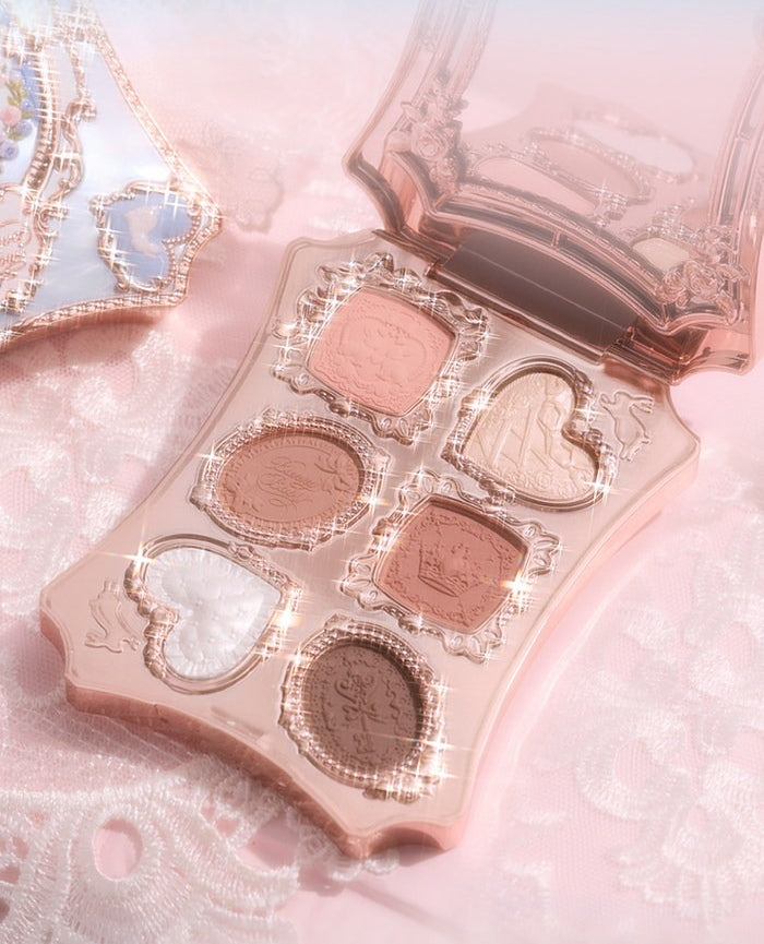Flower Knows Bunny Garden Collection 6-color Eyeshadow Palette T5921