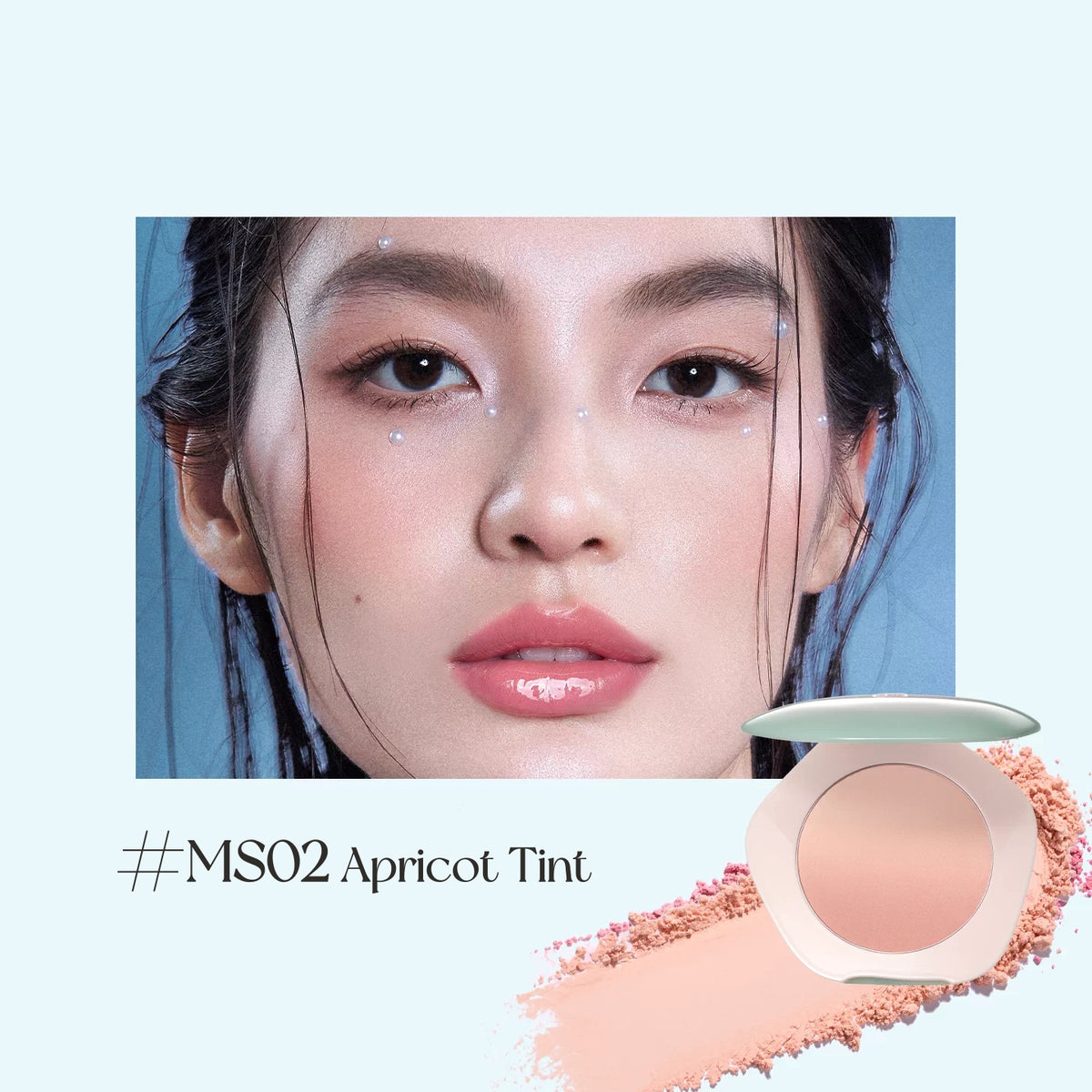 TIMAGE Radiant Matte Blusher Palette T6054