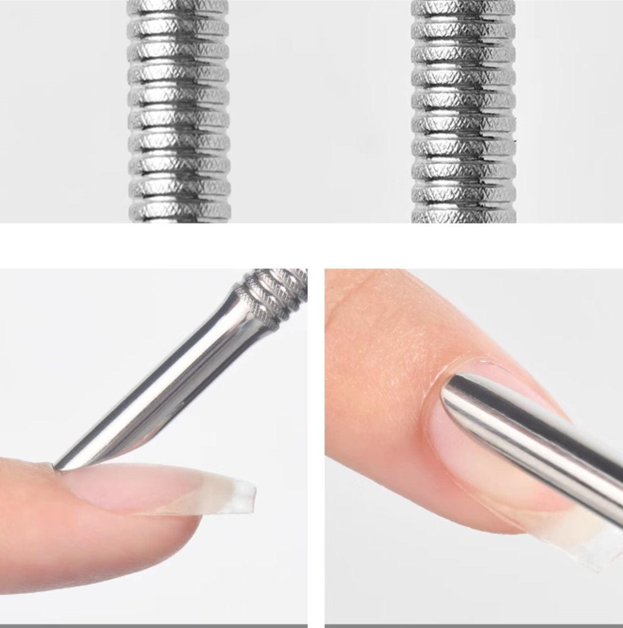 KellyKessa Professional Special Steel Steel Cuticle Pusher Dead Skin Remover T3513