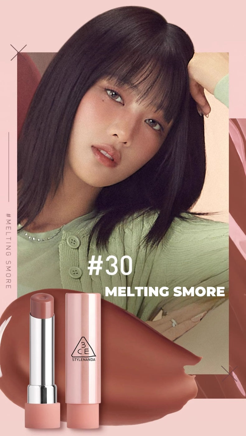 3CE Good Look Moist Glazy Mirror Lipstick T4360