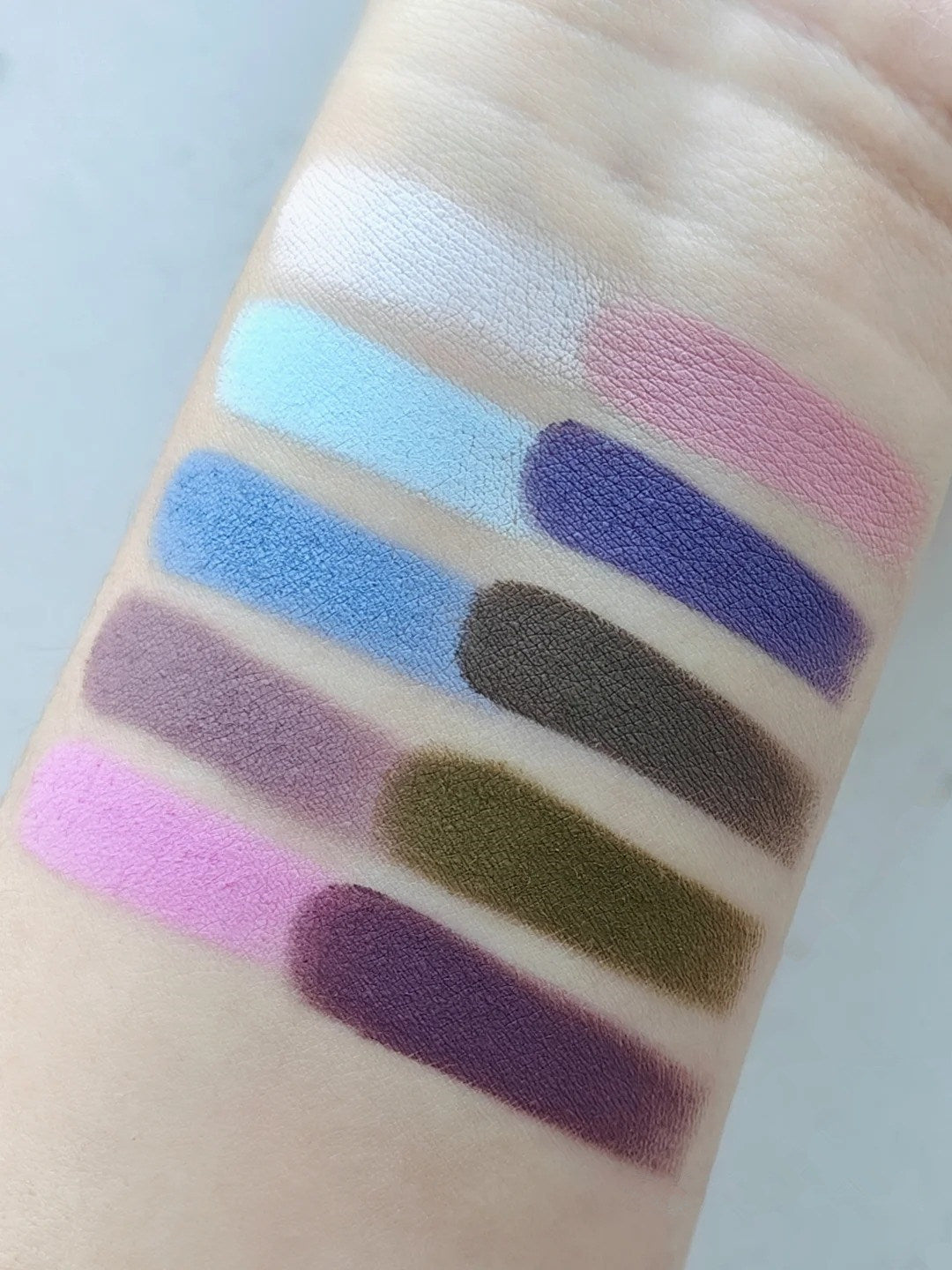 CHOIZ BEAUTY Cold Butterfly 10-Color Matte Eyeshadow Palette T4285