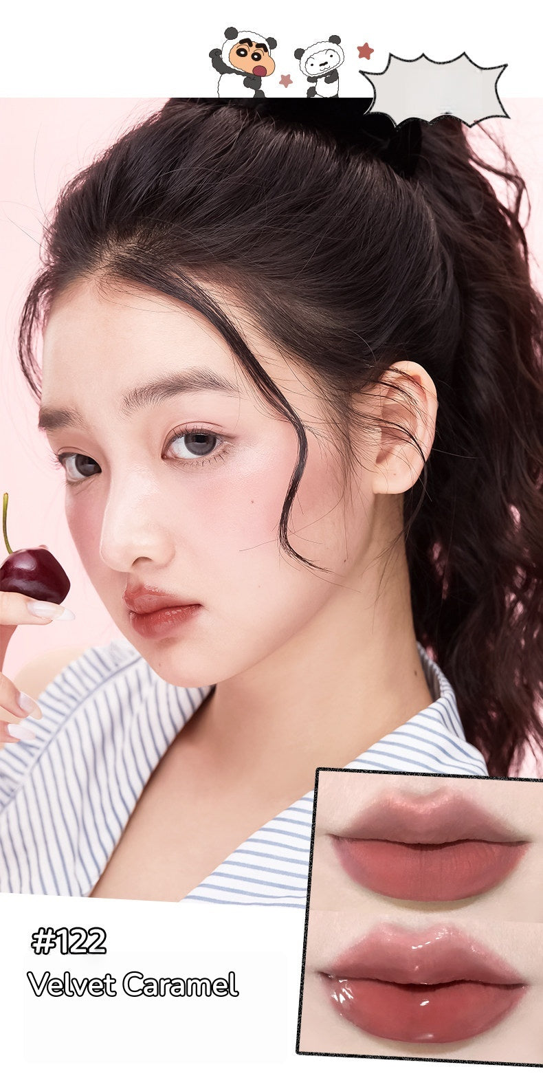 JILL LEEN X Crayon Shin-chan Collection Matte & Glossy Double-head Lip Glaze T5607