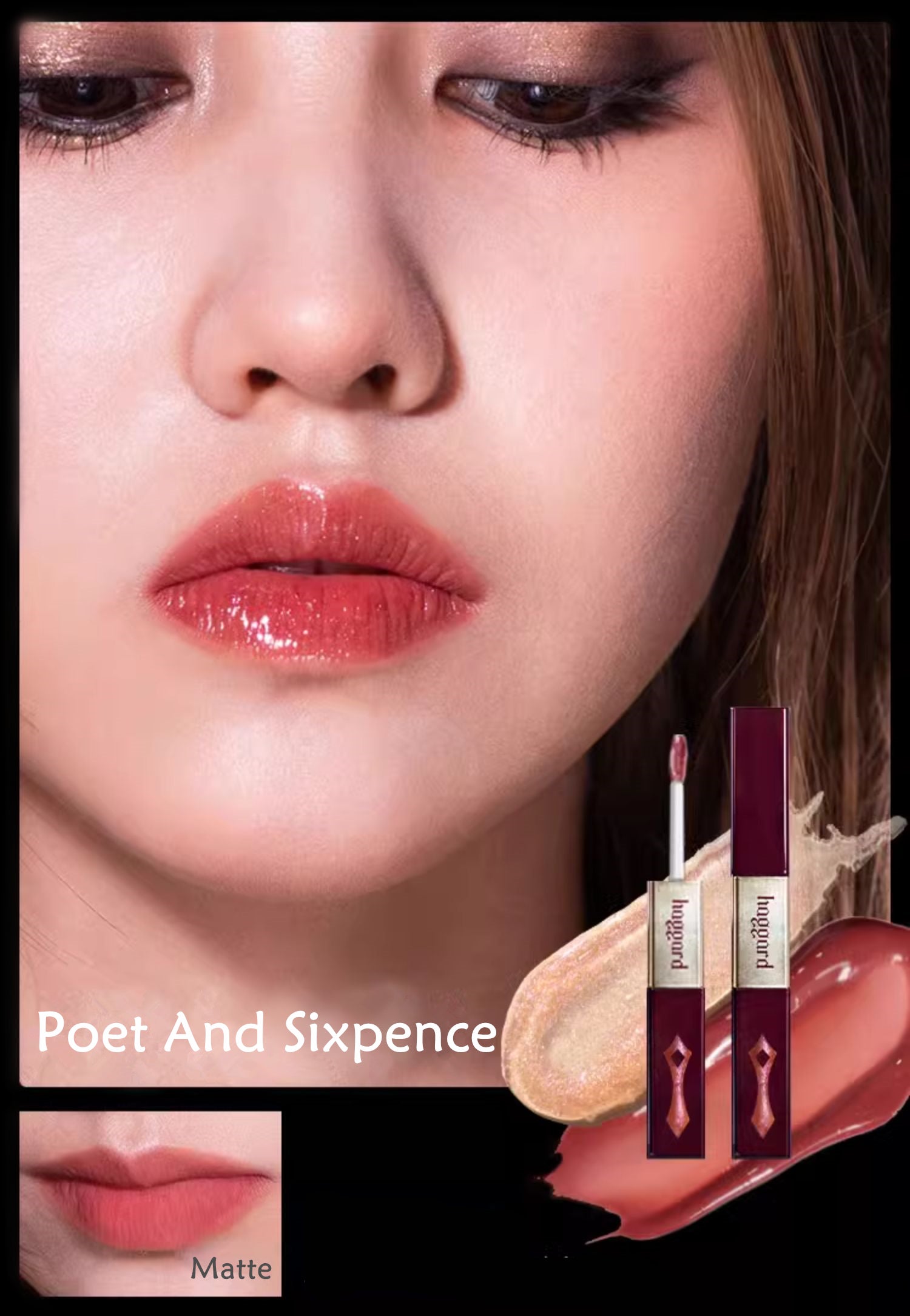 HAGGARD Scepter Series Double-Tube Lip Glaze T3868
