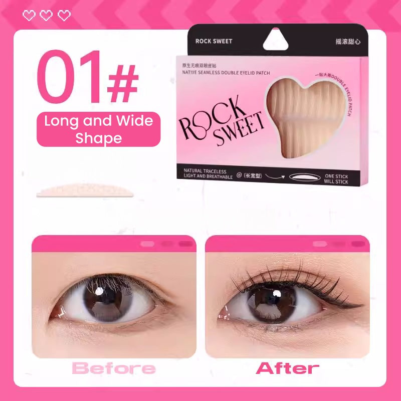 ROCK SWEET Native Seamless Double Eyelid Sticker T5541