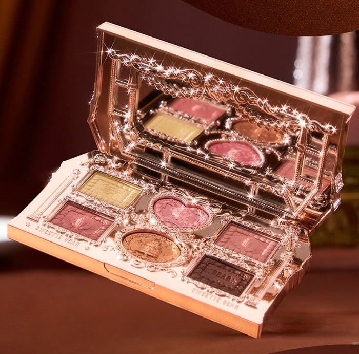 Flower Knows Sweetie Bear Collection 6-color Eyeshadow Palette T5931
