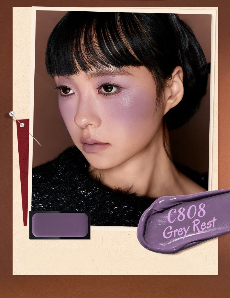 QianYan Cocoa Manor Tales Collection Silky Blusher Cream T6061