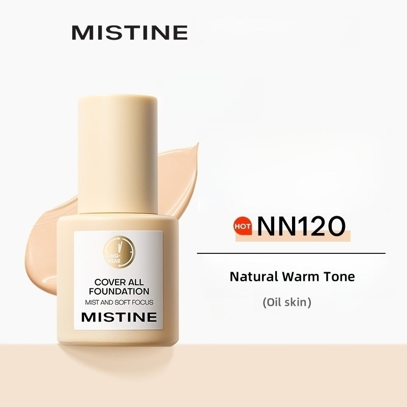 MISTINE Long-wear Oil-control & Concealer Liquid Foundation T4448