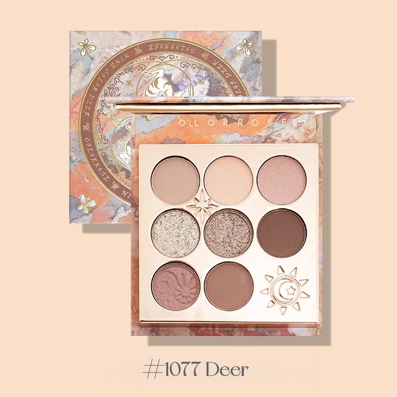 COLORROSE 8-color Dream of Three Lifetimes  Collection Multi-use Makeup Eyeshadow Palette T5585