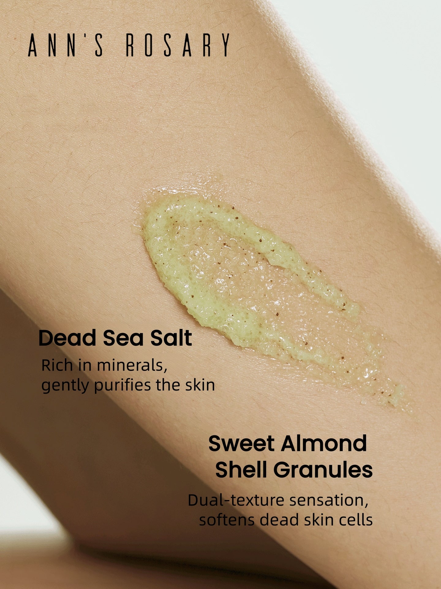 ANN'S ROSARY Vining Rose Sea Salt Body Scrub T5965