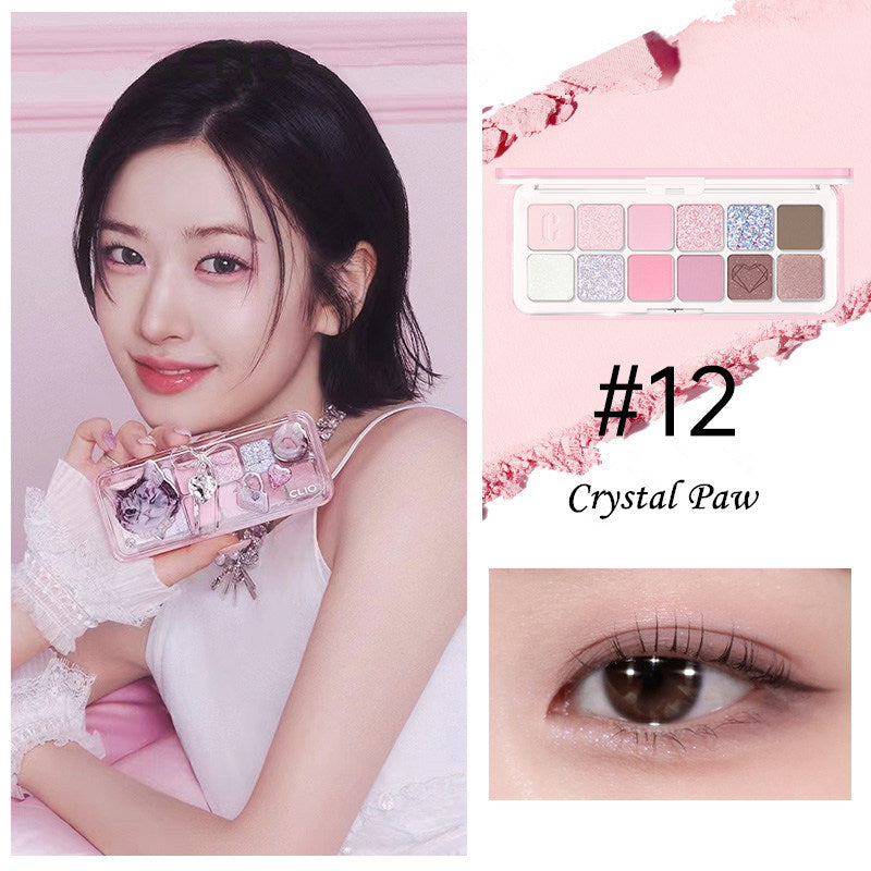 CLIO Star River Sand Sea 12 Colors Eyeshadow Palette T4342