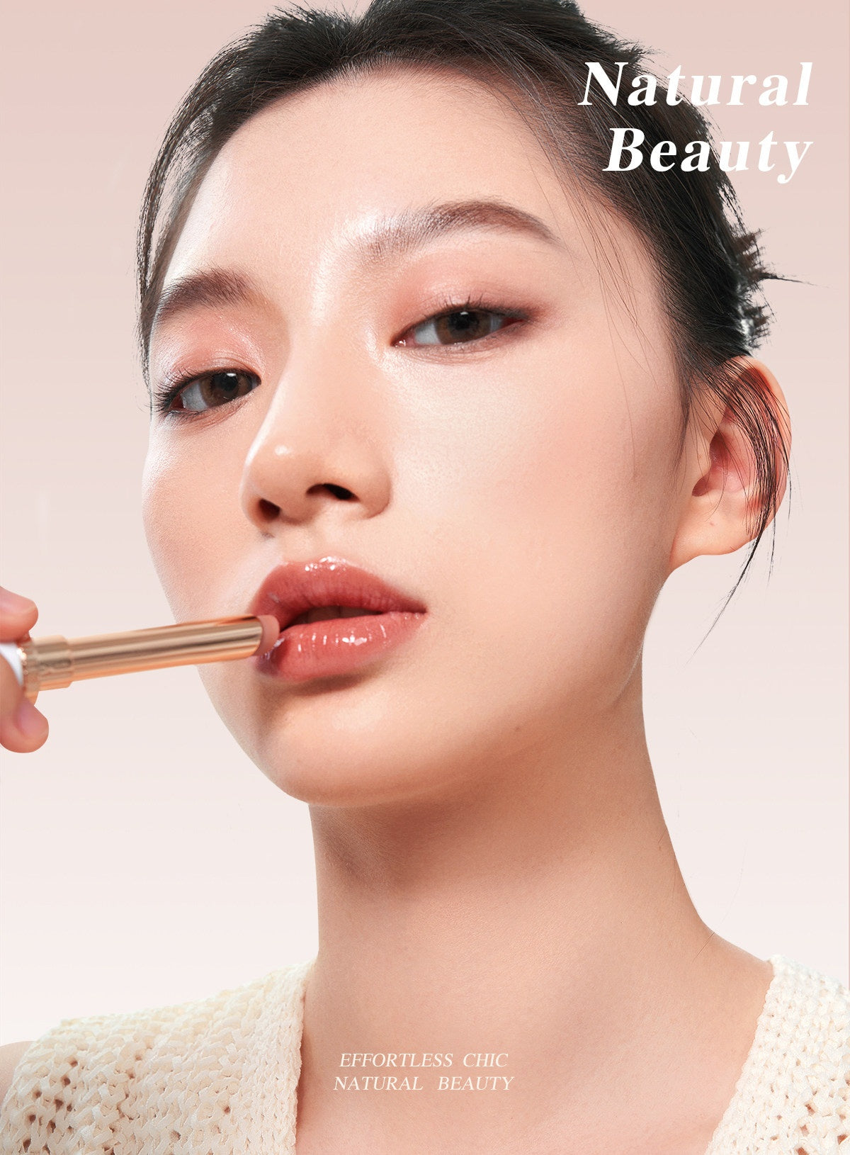 CAREMILLE Color-changing Glossy Moist Lip Balm T5686