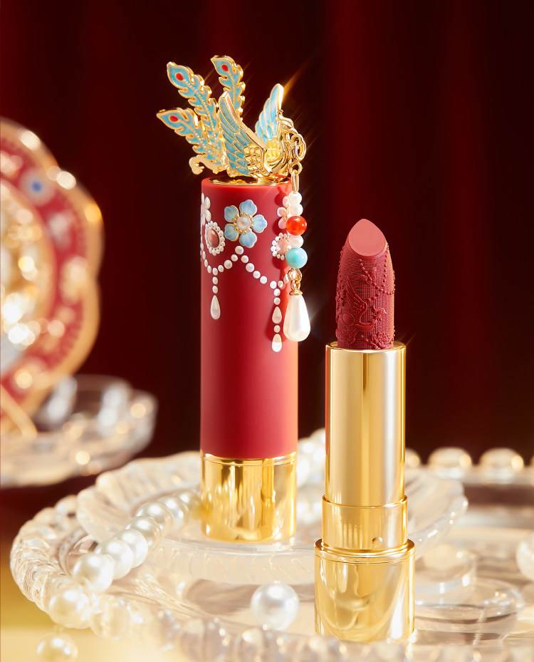 PALACE MUSEUM Phoenix Crown Collection Matte & Glossy Lipstick T5496
