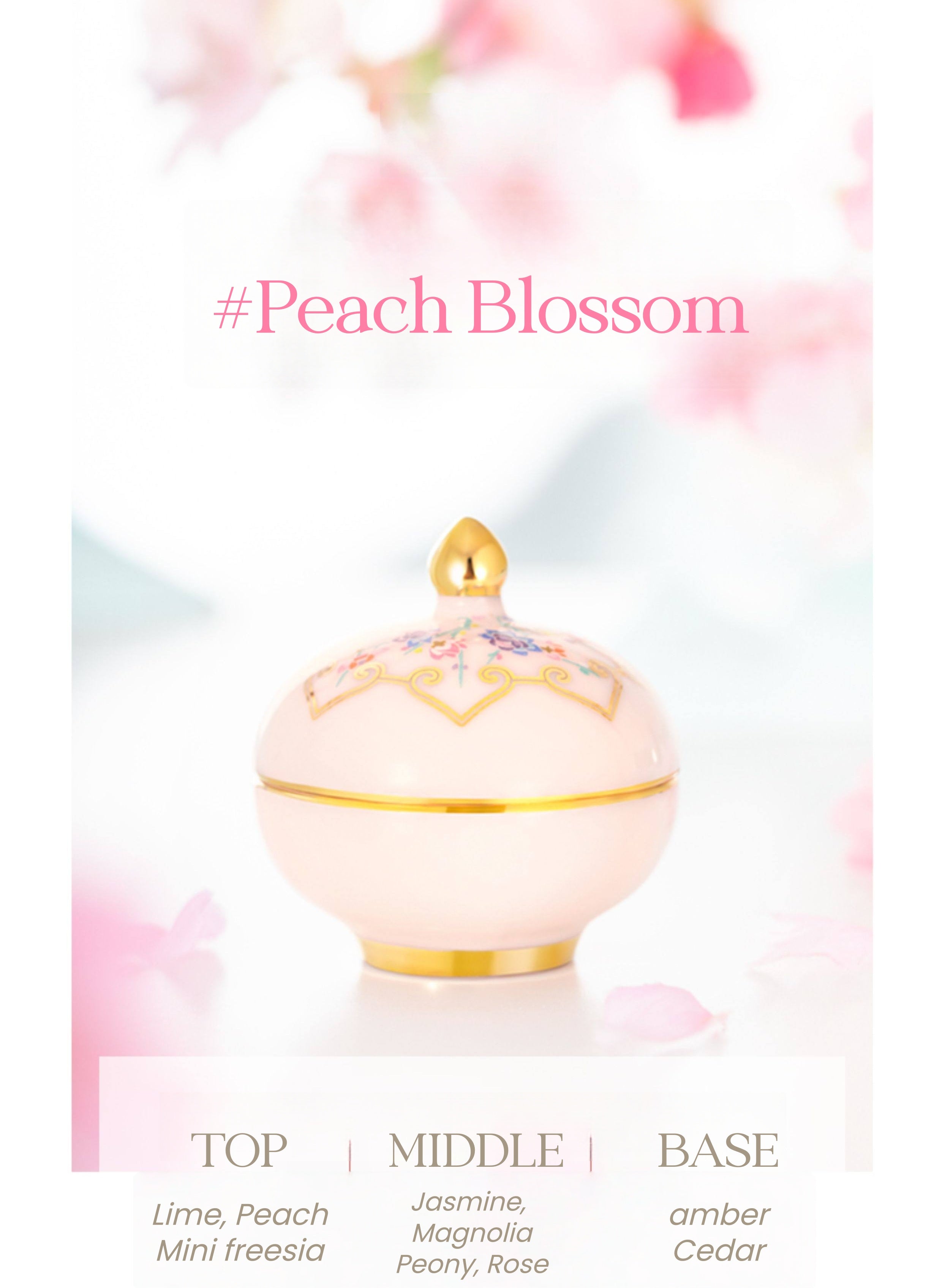 PALACE MUSEUM Flower God Collection Solid Perfume Balm T5499