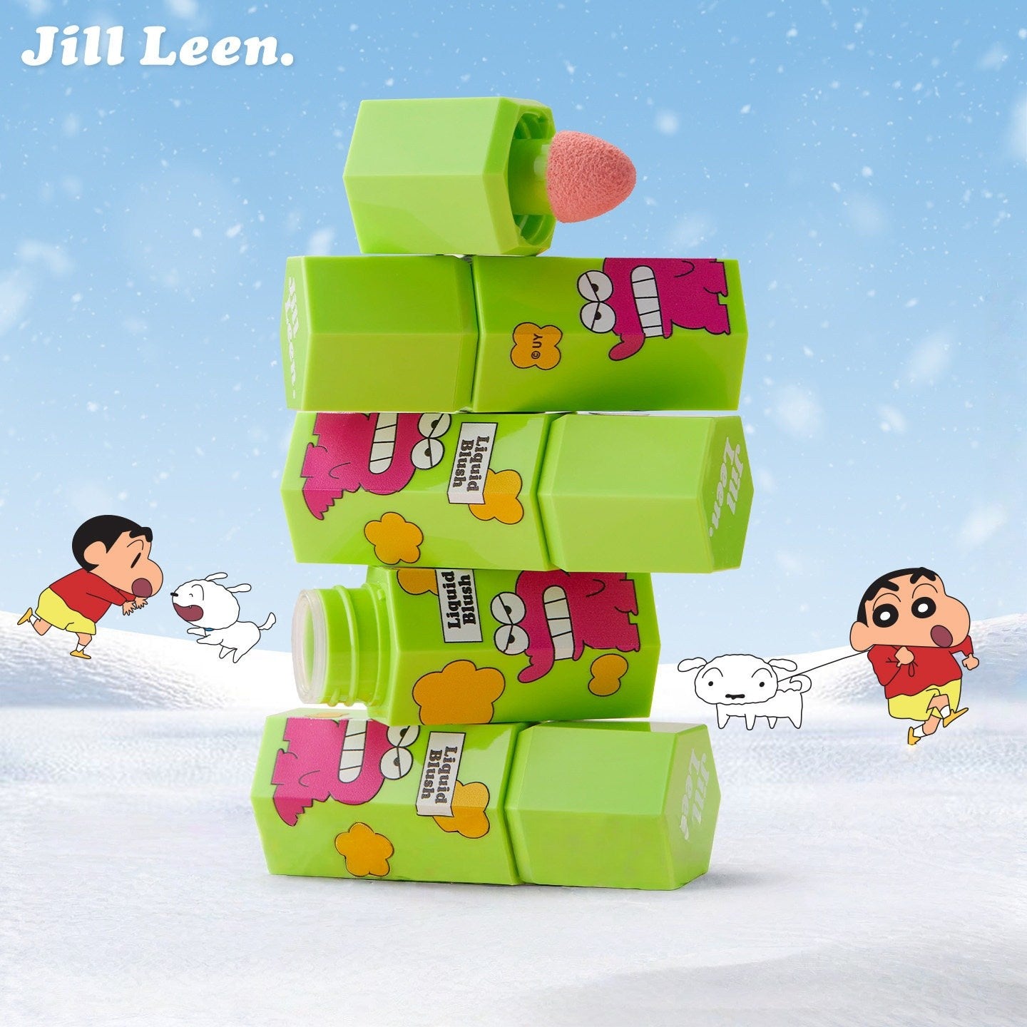 JILL LEEN X Crayon Shin-chan Collection Moist Long-wear Liquid Blusher T5608