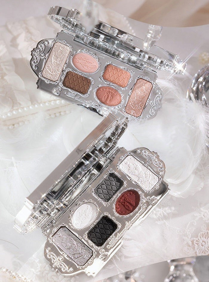 Flower Knows Swan Ballet Collection 6-color Eyeshadow Palette T5919