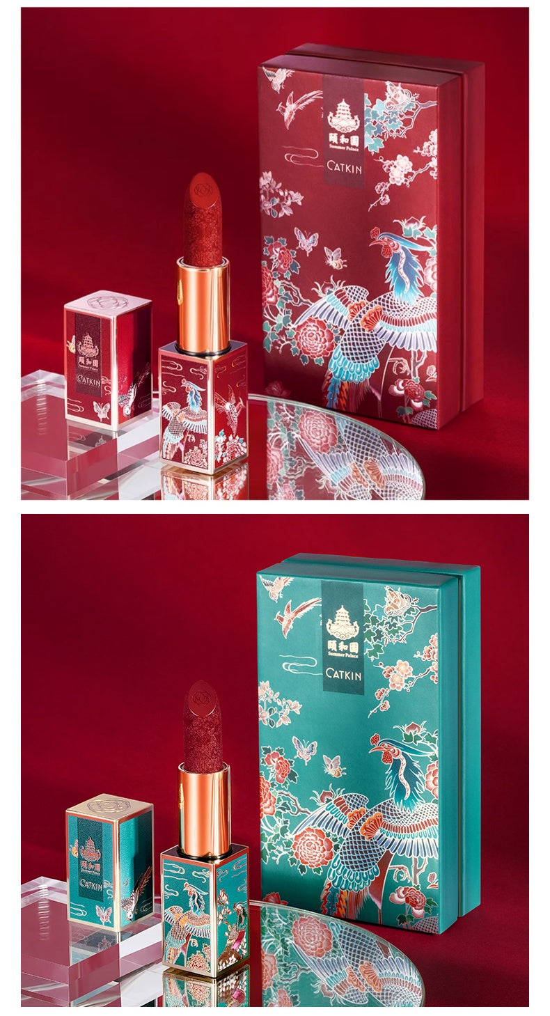 CATKIN Summer Palace Carved Matte & Glossy Lipstick T5029